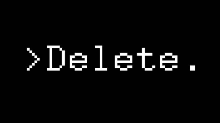 How to delete your account ?